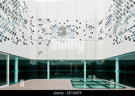 Exterior view of the National Kaohsiung Centre for the Arts in Weiwuying Metropolitan Park, Kaohsiung, Taiwan. Stock Photo