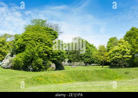 Whitaker Park, off Haslingden Road, Rawtenstall, Lancashire on a sunny ...