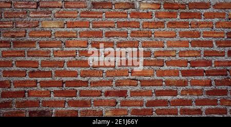 Old brick wall with shadow texture can be use as background Stock Photo