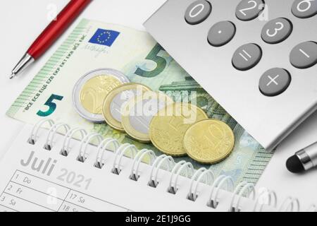 Deutschland 2021 Mindestlohn 9,60 Euro und Rechner