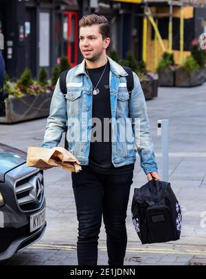 London, UK. 07th Jan, 2021. Sonny Jay seen departing the Global Radio Studios in London. Credit: SOPA Images Limited/Alamy Live News Stock Photo