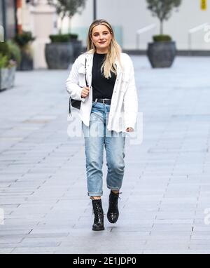 London, UK. 07th Jan, 2021. Sian Welby Seen Departing The Global Radio Studios In London Credit: SOPA Images Limited/Alamy Live News Stock Photo