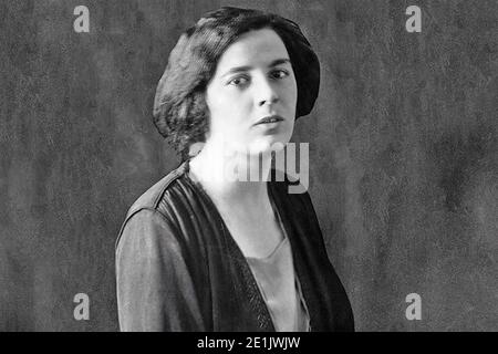 EBECCA WEST (1892-1983) English author, journalist and travel writer about 1925 Stock Photo