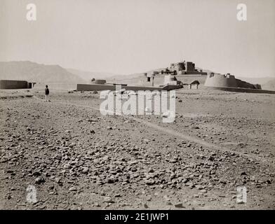 19th century vintage photograph: The Jamrud Fort is located beside Bab ...