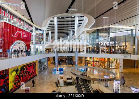 Las Vegas, DEC 22, 2020 - Interior view of the Apple store in