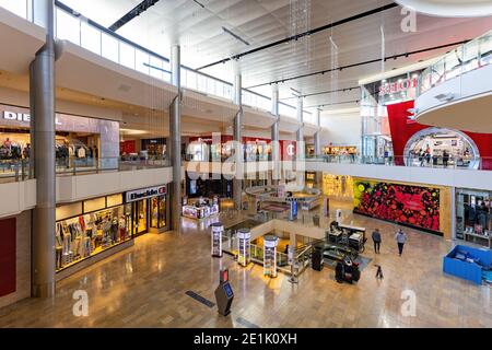 Las Vegas, DEC 22, 2020 - Interior view of the Apple store in