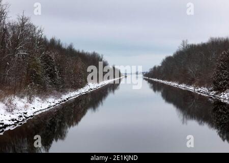 Murray Canal, Trent Waterway System Stock Photo