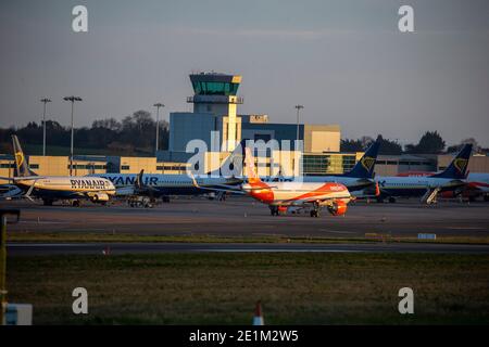 A general view of Bristol airport. Stock Photo