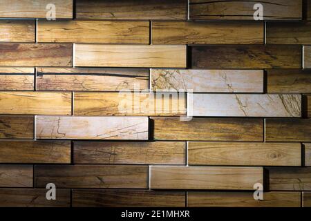 Home decorative wall tile designs, seamless ceramic tile designs. Brick background. Stock Photo