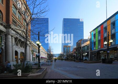 A View of Regina, Canada downtown Stock Photo