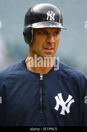 Tino Martinez of the New York Yankees during batting practice