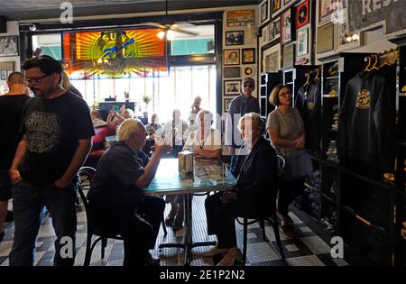 Sun Studio birthplace of Rock n Roll Memphis Tennessee Stock Photo