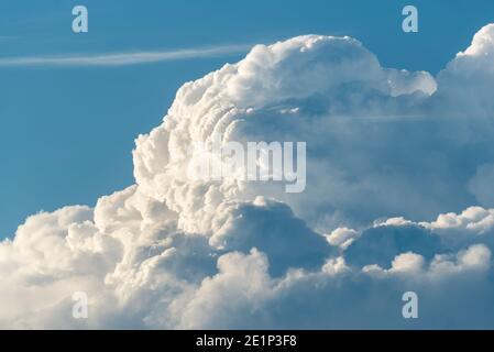 Cumulonimbus clouds. Stock Photo