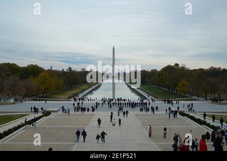 The National Mall Memorial in Washington DC Stock Photo