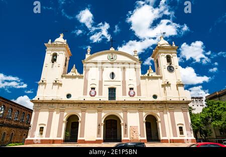 Cathedral of Asuncion, Asuncion, Paraguay, South America Stock Photo ...