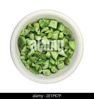 Pomelo candied fruit on white background isolation Stock Photo