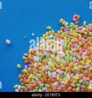 SUGAR COATED FENNEL BACKGROUND Stock Photo