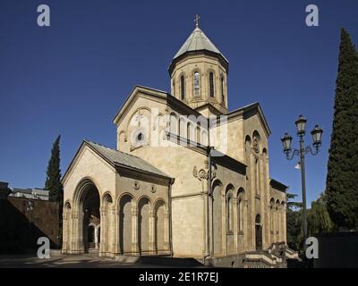 Kashveti church (St. George) in Tbilisi. Georgia Stock Photo