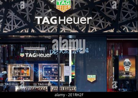 Tag heuer branding hi res stock photography and images Alamy