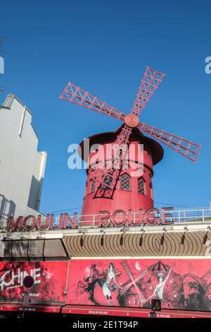 Paris, Moulin Rouge, historic Photo // Paris, Moulin Rouge, Historic
