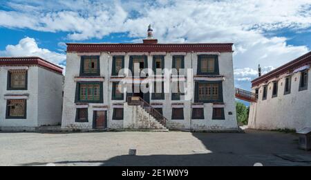 SAMYE, TIBET, CHINA - AUGUST, 16 2018: Monastery of Samye, Dranang, Lhokha, Tibet, China Stock Photo