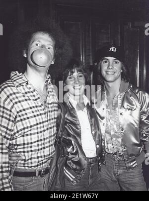 SHAUN CASSIDY with David Jolliffe and Laurie Bartram Credit: Ralph Dominguez/MediaPunch Stock Photo