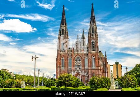 Cathedral of La Plata in Argentina Stock Photo