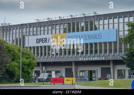 Oper, Staatenhaus, Rheinparkweg, Deutz, Koeln, Nordrhein-Westfalen, Deutschland Stock Photo