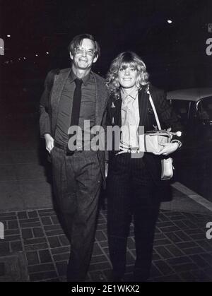 ANTHONY PERKINS with wife Berinthia 'Berry' Berenson Perkins Photo by Credit: Ralph Dominguez/MediaPunch Stock Photo