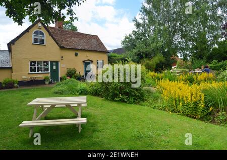 Southill tearoom and gardens in the Bedfordshire countryside. Stock Photo