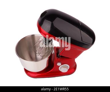 Food processor isolated on white background Stock Photo