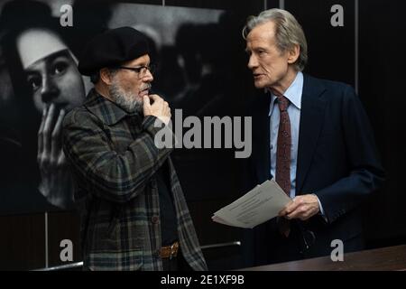 JOHNNY DEPP and BILL NIGHY in MINAMATA (2020), directed by ANDREW LEVITAS. Credit: Metalwork Pictures/Head Gear Films/Infinitum Nihil/Kreo Films FZ/Metrol Technology / Album Stock Photo