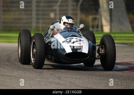 Carlos Pace in a Brabham BT44B at the Italian GP, Monza 1975 Stock