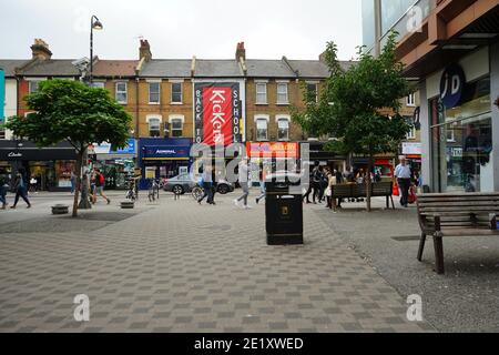 A busy Wood green High street, London, England, U.K Stock Photo - Alamy