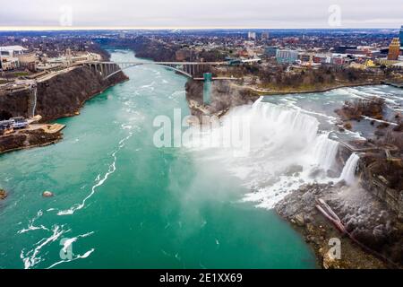 American Falls, Niagara Falls, NY, USA Stock Photo