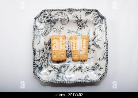 Arnott's Scotch Finger biscuits Stock Photo