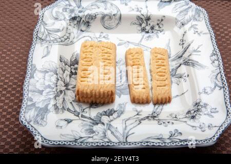 Arnott's Scotch Finger biscuits Stock Photo