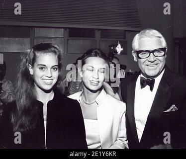 CARY GRANT with wife Barbara Harris and daughter Jennifer Grant Credit: Ralph Dominguez/MediaPunch Stock Photo