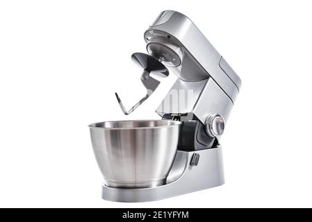 Food processor on a white background isolated Stock Photo