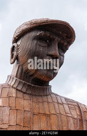 Fiddlers Green, fishermen lost at sea memorial North Shields. Stock Photo