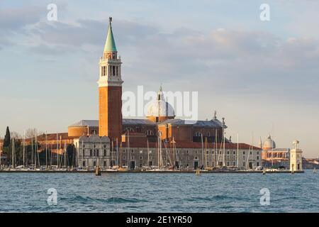 The San Giorgio Monastery in Venice, Italy