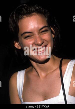 Winona Ryder.  1989 Credit: Ralph Dominguez/MediaPunch Stock Photo