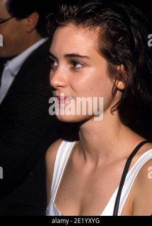 Winona Ryder.  1989 Credit: Ralph Dominguez/MediaPunch Stock Photo