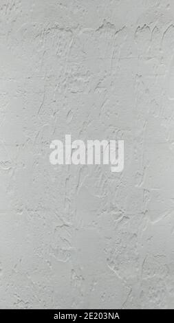 The texture of light plaster, broad strokes Stock Photo
