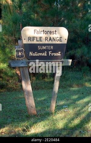 Fairforest Rifle Range near Union SC Stock Photo - Alamy