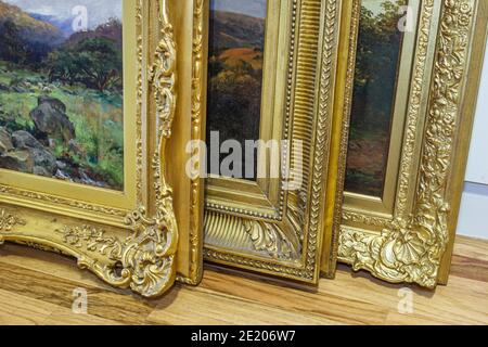 Tuscaloosa Alabama,University Boulevard Harrison Galleries,framed paintings frames, Stock Photo