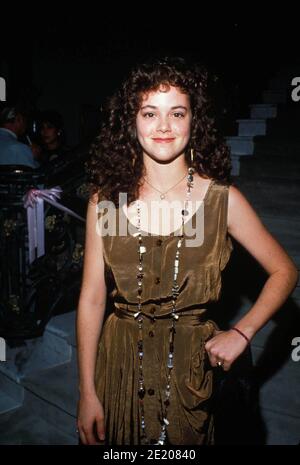 Rebecca Schaeffer - 1987   Credit: Ralph Dominguez/MediaPunch Stock Photo