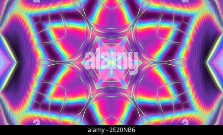 Abstract fantasy patterned multicolored background Stock Photo