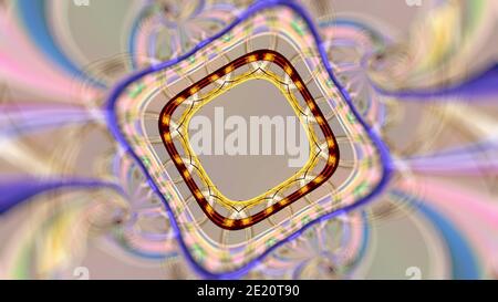 Abstract fantasy patterned multicolored background. Stock Photo