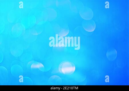blue background with bubbles Stock Photo